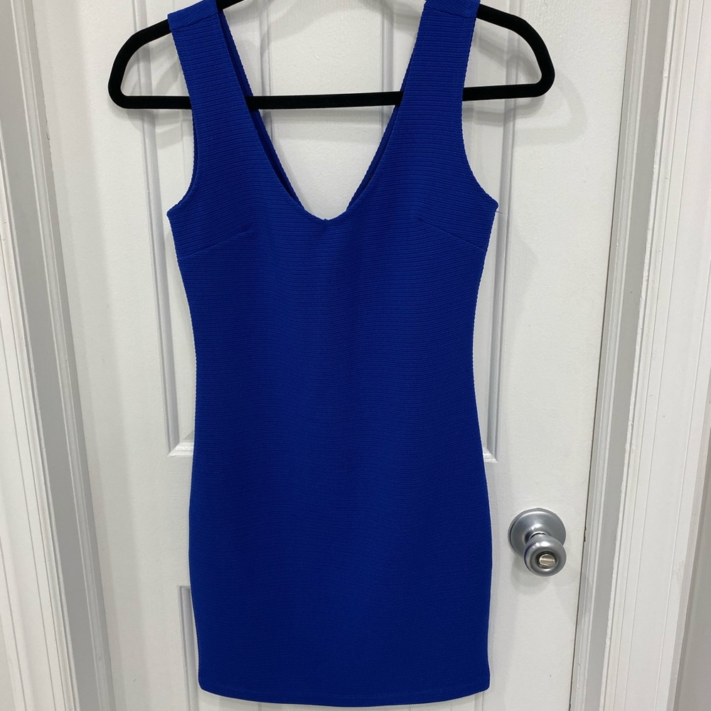 Forever 21 mini dress in royal blue!